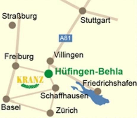 Hotel Landgasthof Kranz Hüfingen Buitenkant foto
